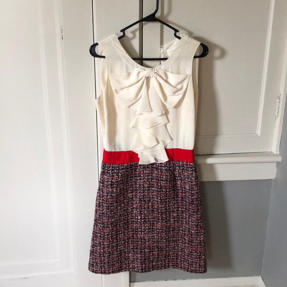 Kate Spade silk and tweed dress